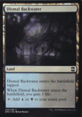 Dismal Backwater - Eternal Masters: #238, Magic: The Gathering Nm R130