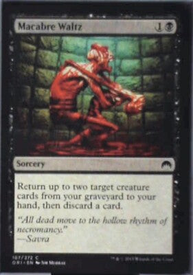Macabre Waltz - Magic Origins: #107, Magic: The Gathering Nm R187