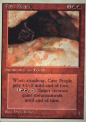Cave People - Fourth Edition: #181, Magic: The Gathering Nm R48