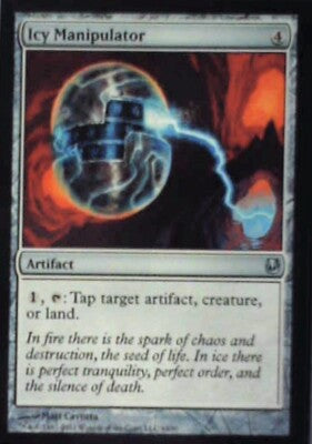 Icy Manipulator - Duel Decks: Ajani vs. Nicol Bolas: #64, MTG Nm R244
