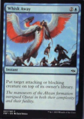 Whisk Away - Fate Reforged: #57, Magic: The Gathering Nm R185