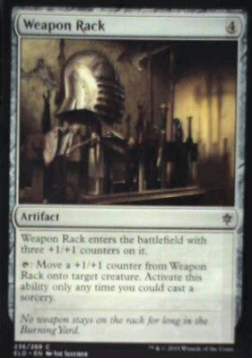 Weapon Rack - Throne of Eldraine: #236, Magic: The Gathering Nm R53