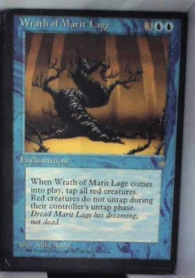 Wrath of Marit Lage - Ice Age: #109, Magic: The Gathering Lp C334