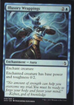 Illusory Wrappings - Amonkhet: #58, Magic: The Gathering Nm R143