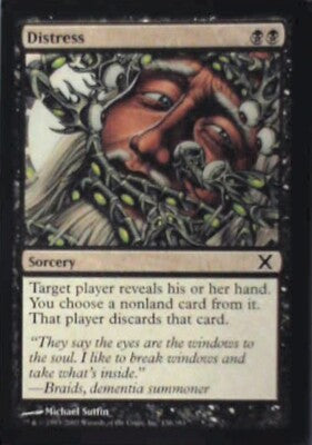 Distress - 10th Edition: #136, Magic: The Gathering Nm R92