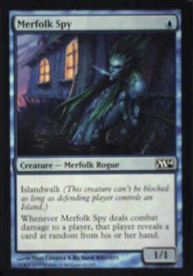 Merfolk Spy - Magic 2014 (M14): #62, Magic: The Gathering Nm R222