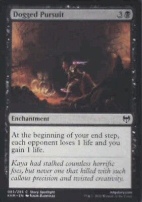 Dogged Pursuit - Kaldheim: #85, Magic: The Gathering Nm R130