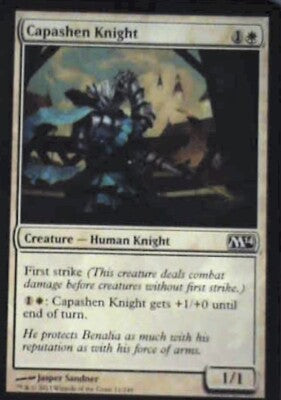Capashen Knight - Magic 2014 (M14): #11, Magic: The Gathering Nm R180