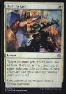 Built to Last - Kaladesh: #7, Magic: The Gathering Nm R202