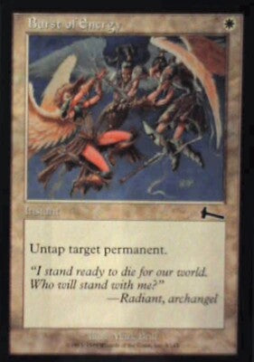 Burst of Energy - Urza's Legacy: #3, Magic: The Gathering Nm R40