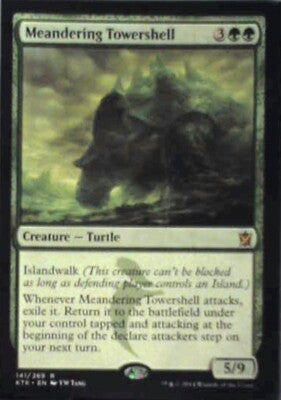 Meandering Towershell - Khans of Tarkir: #141, Magic: The Gathering Nm R158