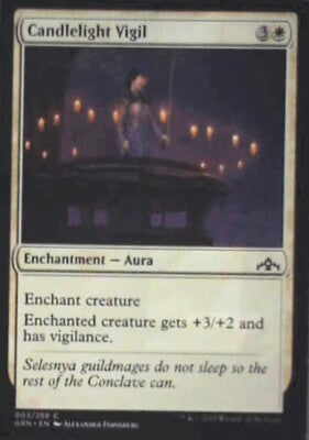 Candlelight Vigil - Guilds of Ravnica: #3, Magic: The Gathering Nm R127