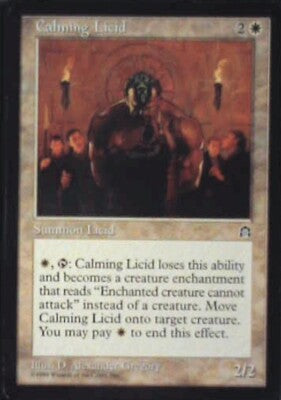 Calming Licid - Stronghold: #2, Magic: The Gathering Lp R99
