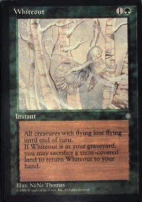 Whiteout - Ice Age: #275, Magic: The Gathering Lp C334