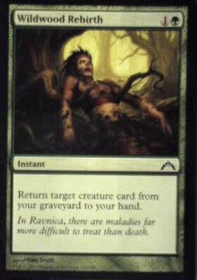 Wildwood Rebirth - Gatecrash: #140, Magic: The Gathering Nm R243