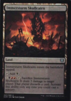 Immersturm Skullcairn - Kaldheim: #263, Magic: The Gathering Nm R169