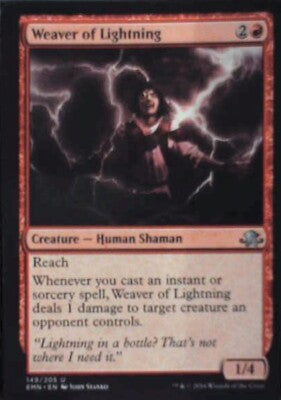 Weaver of Lightning - Eldritch Moon: #149, Magic: The Gathering Lp R97