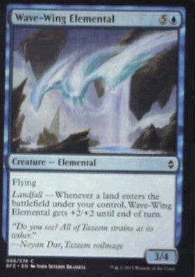 Wave-Wing Elemental - Battle for Zendikar: #88, Magic: The Gathering Nm R244