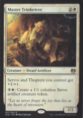 Master Trinketeer - Kaladesh: #21, Magic: The Gathering Lp R199