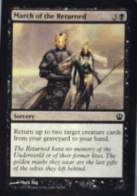March of the Returned - Theros: #96, Magic: The Gathering Nm R223