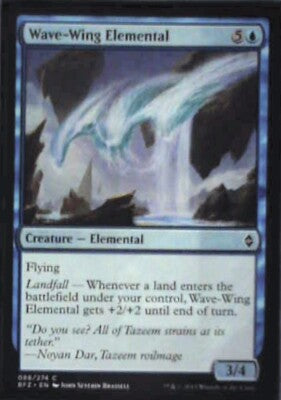 Wave-Wing Elemental - Battle for Zendikar: #88, Magic: The Gathering Nm R164