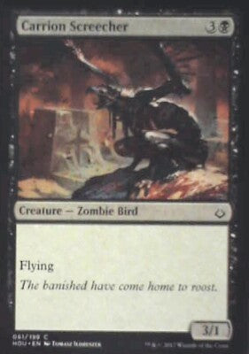 Carrion Screecher - Hour of Devastation: #61, Magic: The Gathering Nm R231