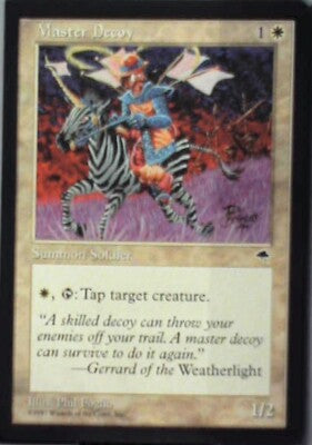 Master Decoy - Tempest: #29, Magic: The Gathering Nm R124