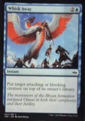 Whisk Away - Fate Reforged: #57, Magic: The Gathering Nm R244
