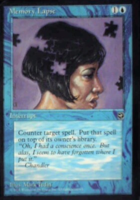 Memory Lapse [Version 2] - Homelands: #32b, Magic: The Gathering Lp R199