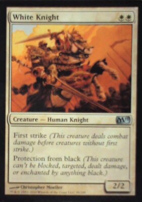 White Knight - Magic 2010 (M10): #41, Magic: The Gathering Nm R153