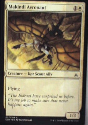 Makindi Aeronaut - Oath of the Gatewatch: #27, Magic: The Gathering Nm R235