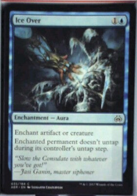 Ice Over - Aether Revolt: #35, Magic: The Gathering Nm R177