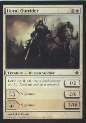 Ikiral Outrider - Rise of the Eldrazi: #27, Magic: The Gathering Nm R83