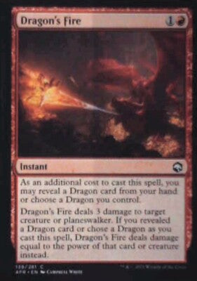 Dragon's Fire - Adventures in the Forgotten Realms: #139, MTG Nm R233