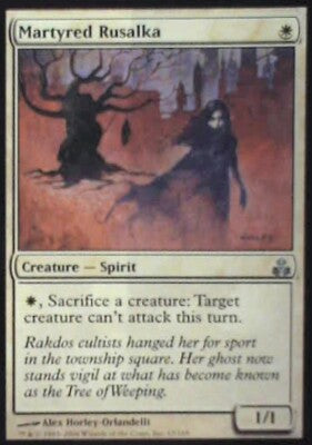 Martyred Rusalka - Guildpact: #12, Magic: The Gathering Lp R36