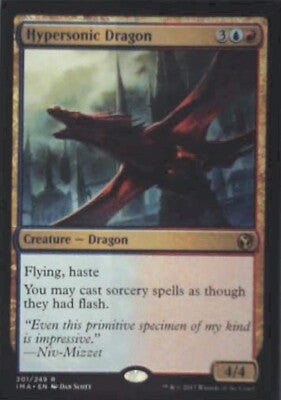 Hypersonic Dragon - Iconic Masters: #201, Magic: The Gathering Nm R29