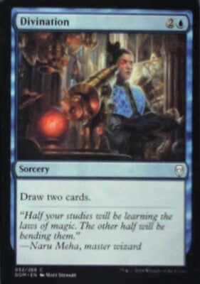 Divination - Dominaria: #52, Magic: The Gathering Nm R136