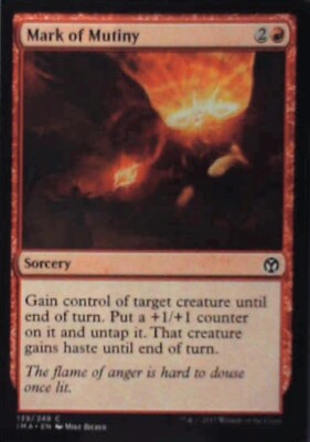 Mark of Mutiny - Iconic Masters: #139, Magic: The Gathering Nm R179