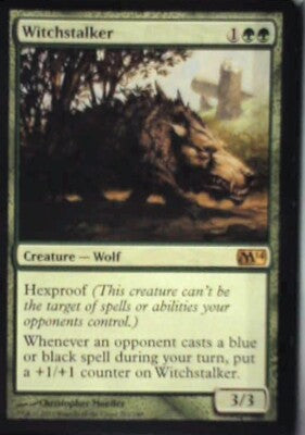 Witchstalker - Magic 2014 (M14): #202, Magic: The Gathering Nm R113
