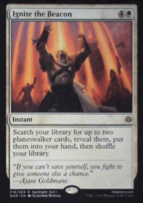 Ignite the Beacon - War of the Spark: #18, Magic: The Gathering Nm R151