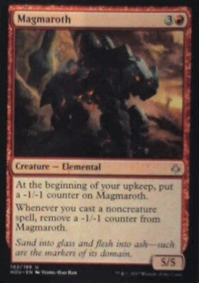 Magmaroth - Hour of Devastation: #102, Magic: The Gathering Nm R120