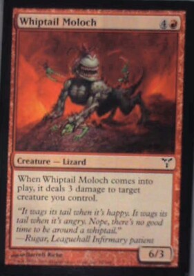 Whiptail Moloch - Dissension: #79, Magic: The Gathering Nm R174