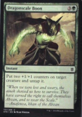Dragonscale Boon - Khans of Tarkir: #131, Magic: The Gathering Nm R130