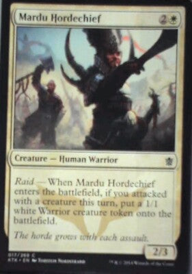 Mardu Hordechief - Khans of Tarkir: #17, Magic: The Gathering Nm R157