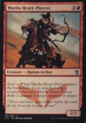 Mardu Heart-Piercer - Khans of Tarkir: #116, Magic: The Gathering Lp R97
