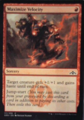 Maximize Velocity - Guilds of Ravnica: #111, Magic: The Gathering Lp R234