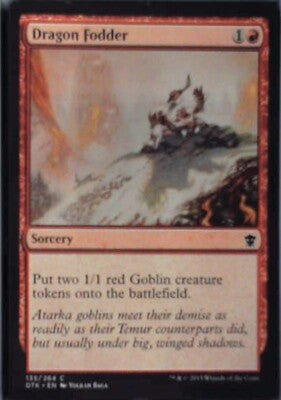 Dragon Fodder - Dragons of Tarkir: #135, Magic: The Gathering Nm R235