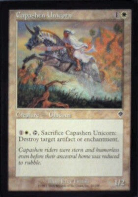 Capashen Unicorn - Invasion: #10, Magic: The Gathering Nm R162