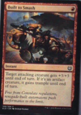 Built to Smash - Kaladesh: #108, Magic: The Gathering Nm R242