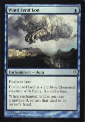 Wind Zendikon - Worldwake: #46, Magic: The Gathering Nm R53